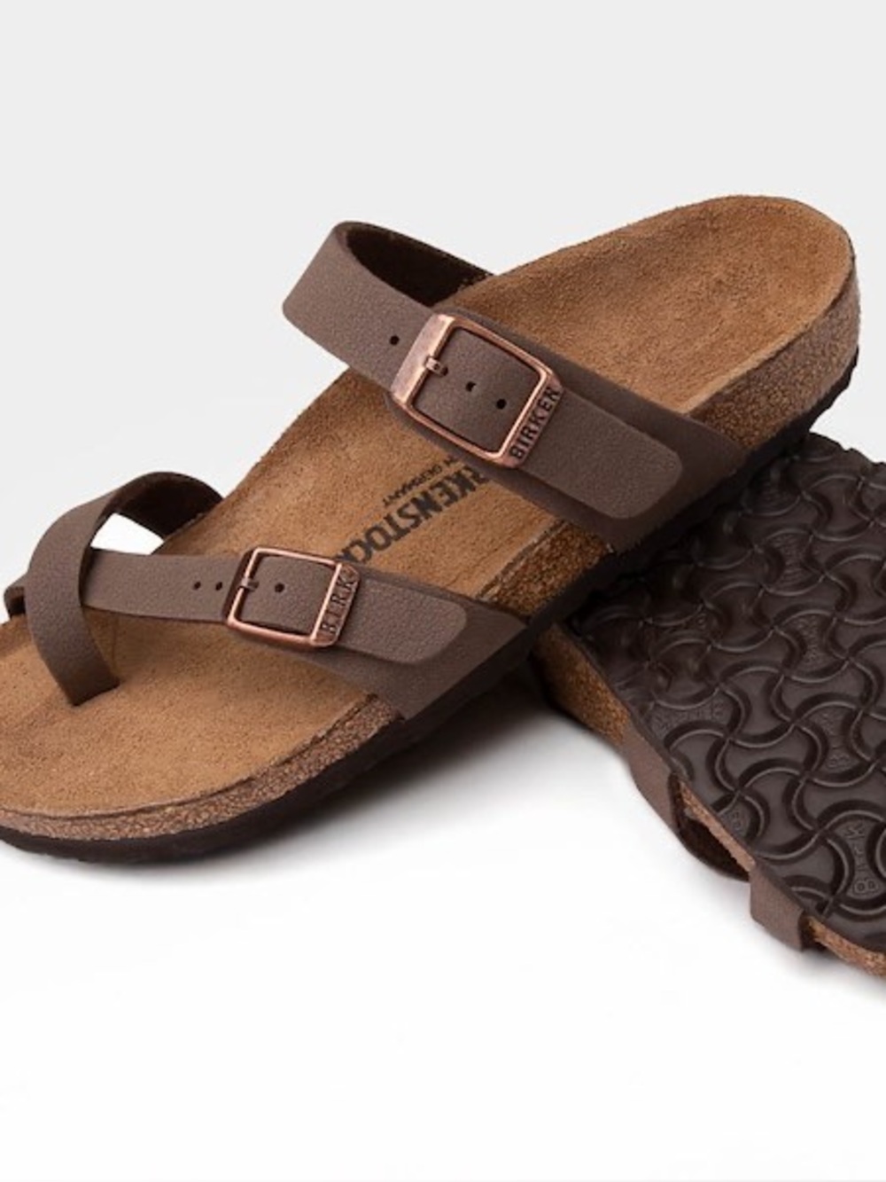 Kids Birkenstock Brown Mayari Mocha Sandals